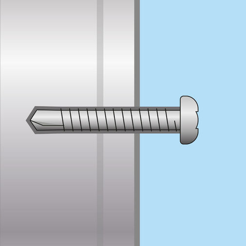04806 • Önfúró laposfejű lemezcsavar - 4,2 x 19 mm - 60 db / csomag