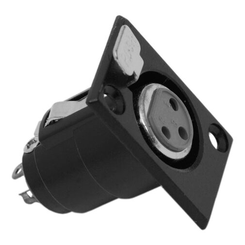 05195 • XLR aljzat • 3 pólusú