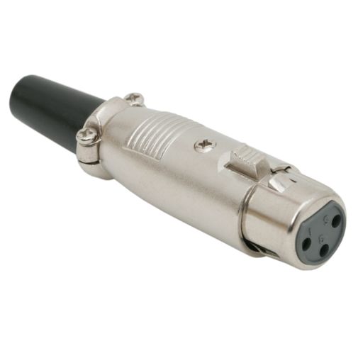 05206 • XLR aljzat • 3 pólusú