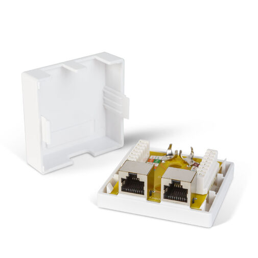 05397B • Fali aljzat - dupla, 8P8C FTP Cat.6