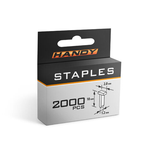 10443C • Tűzőkapocs - 1,2 x 2 x 10 mm - 2000 db