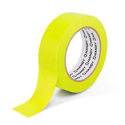 11062 • Maszkolószalag - vízbázisú - 50 m x 24 mm - sárgászöld - autóipari, hőálló