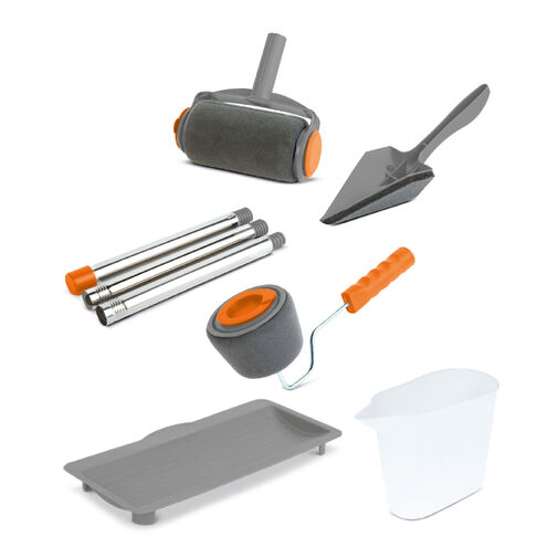 11175 • Csepegésmentes festőhenger festékadagoló tartállyal 