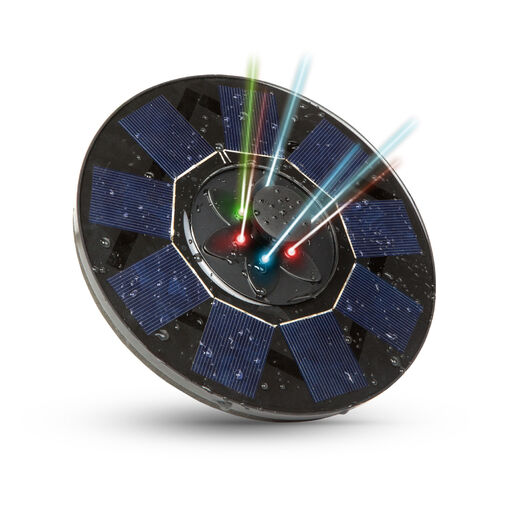 11225 • Szolár szökőkút - akkumulátorral, 6 db RGB LED-del