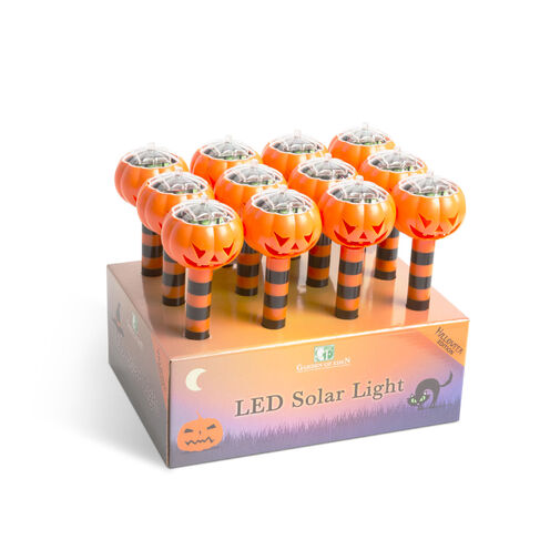 11374C • LED-es szolár lámpa - töklámpás