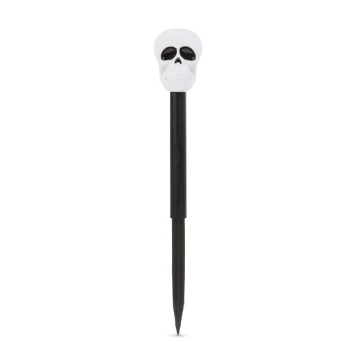 11374F • Led-es szolár lámpa - halloween - koponya