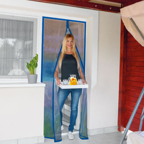 11398Q • Szúnyogháló függöny ajtóra - mágneses - 100 x 210 cm - tengerpart