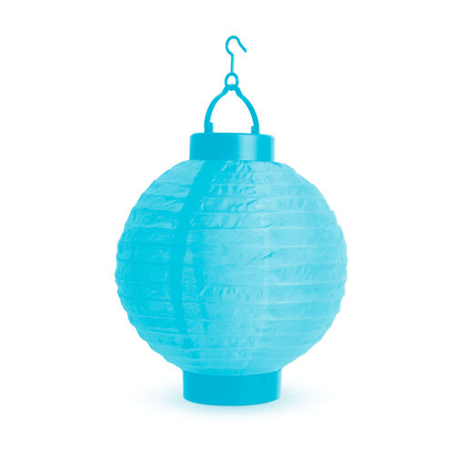 11399BL • LED-es lampion - 1 LED - kék - 2 x AAA