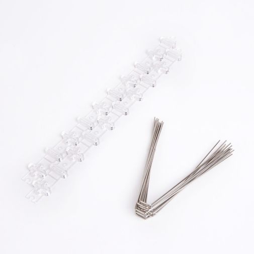 11530 • Madárriasztó tüske - 20 db tüske, 2 db alapegység - 250 x 22 x 110 mm