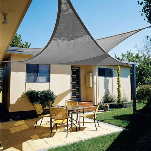 11563B • Napvitorla - 3 x 3 x 3  m - szürke
