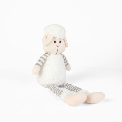 11579 • Textil dekoráció - bárány - 41 x 13 x 8 cm