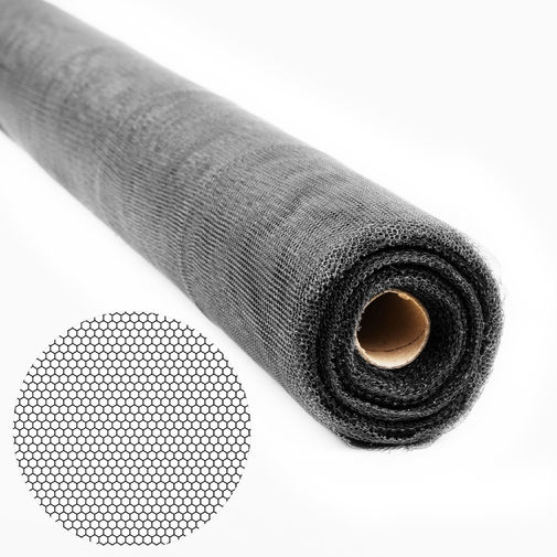 11620BK • Szúnyogháló hengeres kiszerelés - vágható - 100 cm x 30 m - Fekete