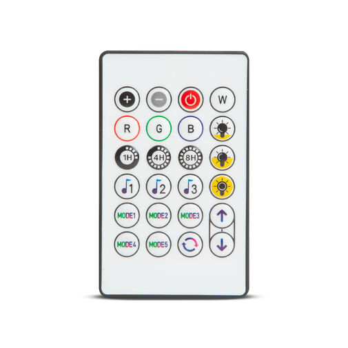 11746 • Smart szolár fényfüzér - 15 db RGBIC LED - 6,5 m - bluetooth