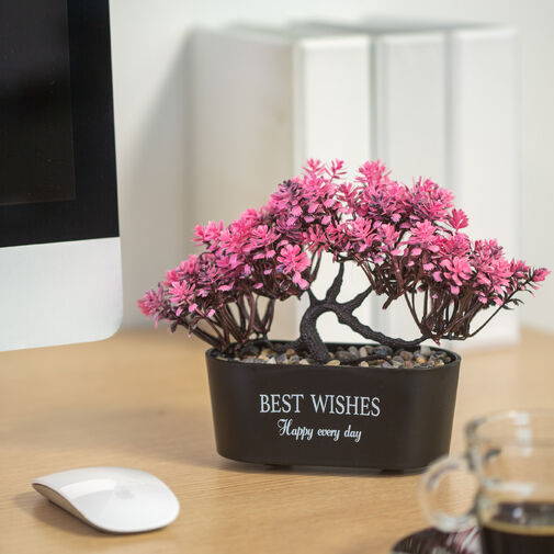 11825 • Műnövény dekoráció - bonsai - 19 x 13 cm - 4 féle