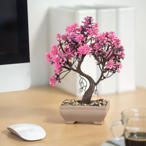 11834 • Műnövény dekoráció - bonsai - 18 x 24 cm - 4 féle
