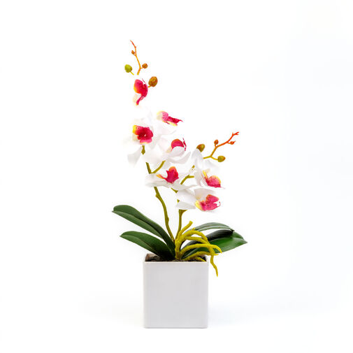 11902 • Műnövény dekoráció - orchidea - 3 féle - 37 cm