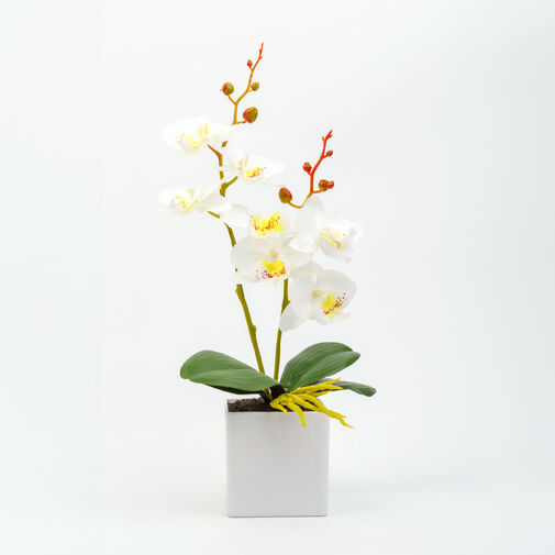 11902 • Műnövény dekoráció - orchidea - 3 féle - 37 cm