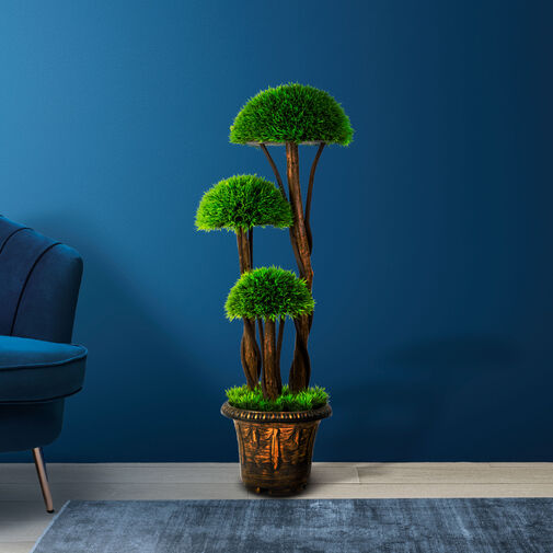 11910 • Műnövény dekoráció - gömb buxus fa - 90 cm