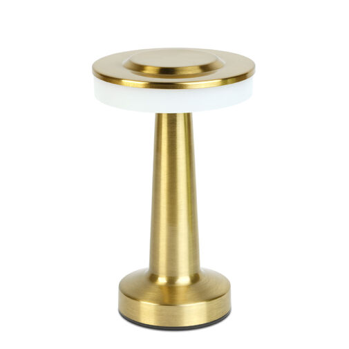 12500A • Asztali lámpa - arany színű - állítható színhőm, fényerő - akkumulátoros - USB