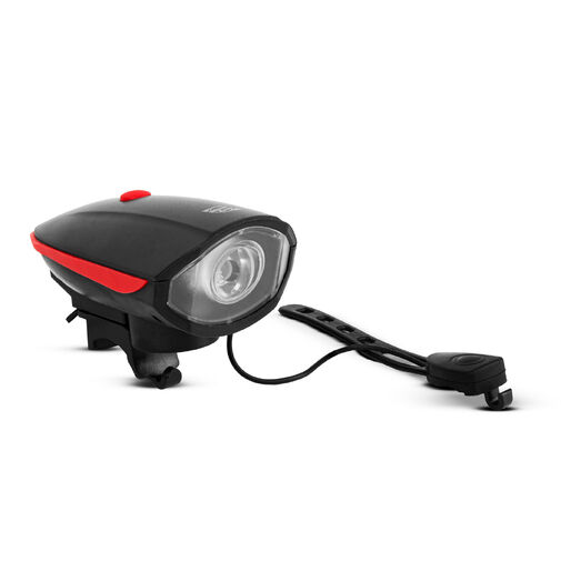 18582 • Kerékpár lámpa elektromos kürttel - XPE LED - 400 mAh - 450 lm - IP55
