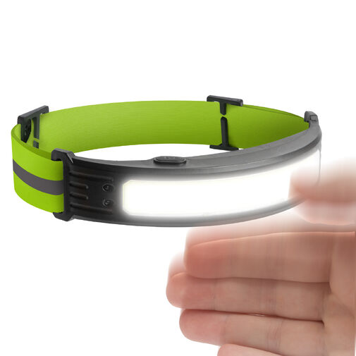 18583 • Fejlámpa gesztusvezérléssel - piros / fehér COB LED - 800 mAh akkumulátor - IP54