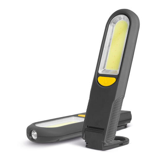 18614 • Mágneses steklámpa COB + SMD LED-del, akasztóval - vészjelzővel