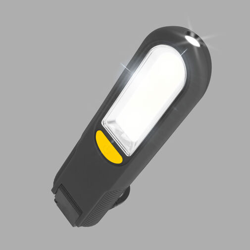 18614 • Mágneses steklámpa COB + SMD LED-del, akasztóval - vészjelzővel