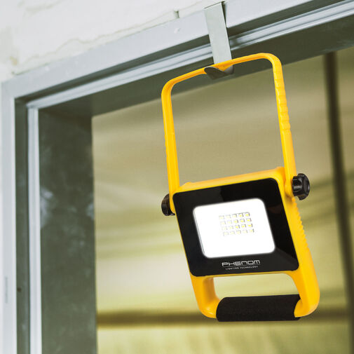 18615 • Kinyitható munkalámpa - 10 W LED - akkumulátoros, vízálló