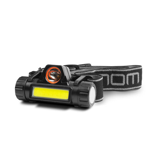 18616B • COB+SMD LED-es fejlámpa - akkumulátorral
