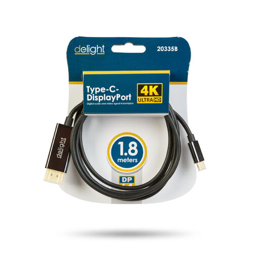 20335B • Type-C - DisplayPort kábel - 1.4 - 4K - 1,8 m