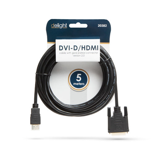 20382 • DVI-D / HDMI kábel • 5 m