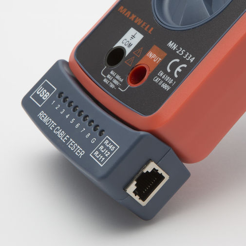 25334 • Digitális multiméter, automata, kábel teszterrel