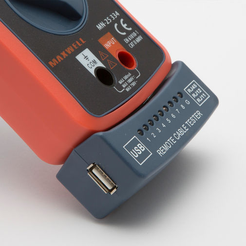 25334 • Digitális multiméter, automata, kábel teszterrel