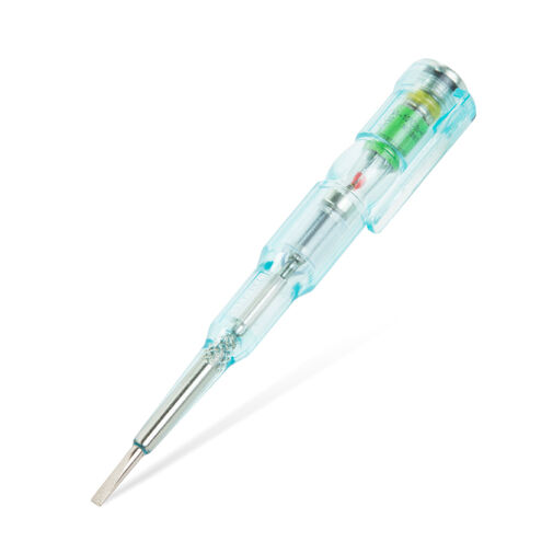25821 • Fázisceruza - érintésmentes funkcióval - piros LED-del - 70 - 250 V AC - elemes