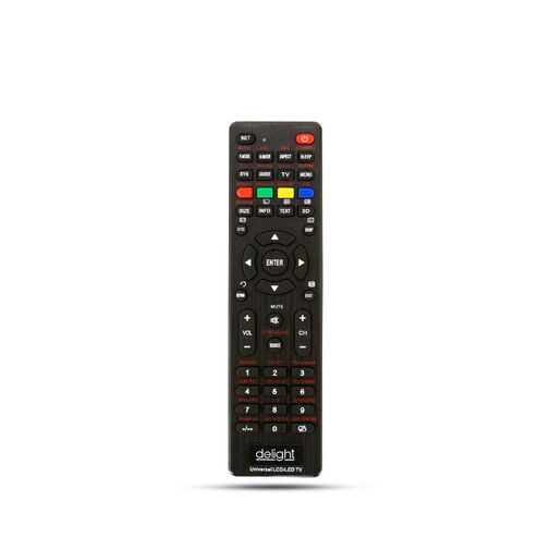 39680 • Univerzális TV távirányító - 250+ típushoz - fekete - 2 x AAA
