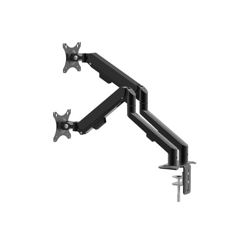 39684 • Monitor&TV tartókonzol - dupla karos, teleszkópos - asztallapra rögzíthető - 62 cm, 30