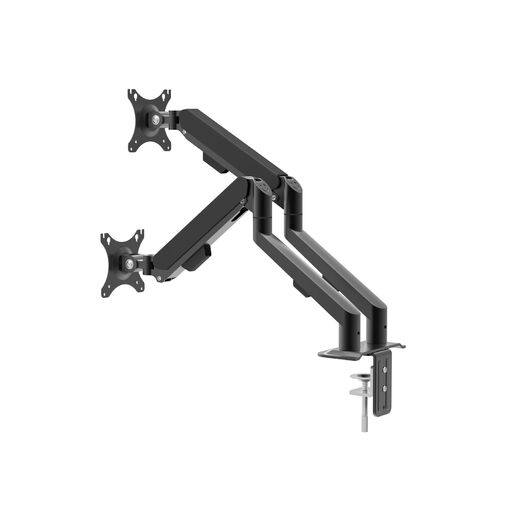 39684 • Monitor&TV tartókonzol - dupla karos, teleszkópos - asztallapra rögzíthető - 62 cm, 30
