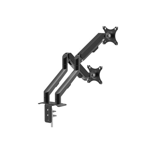 39684 • Monitor&TV tartókonzol - dupla karos, teleszkópos - asztallapra rögzíthető - 62 cm, 30