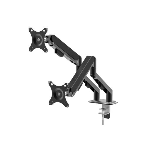 39684 • Monitor&TV tartókonzol - dupla karos, teleszkópos - asztallapra rögzíthető - 62 cm, 30