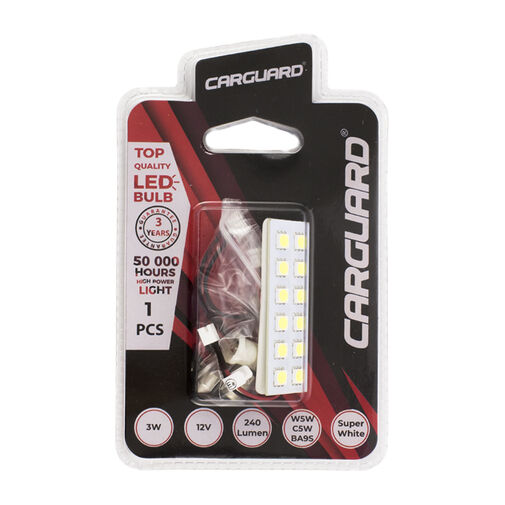 50751 • Autós LED - CLD313 - 20 x 60 mm (W5W, C5W, BA9S) - 240 lm - can-bus - SMD - 3W - 12V