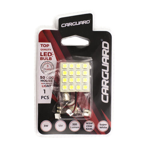 50752 • Autós LED - CLD314 - 35 x 35 mm (W5W, C5W, BA9S) - 320 lm - can-bus - SMD - 3W - 12V