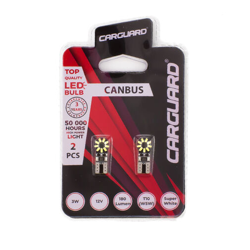 50773 • Autós LED - CAN126 - T10 (W5W) - 180 lm - can-bus - SMD 3W - 2 db / bliszter