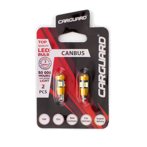 50777 • Autós LED - CAN130 - T10 (W5W) - 300 lm - can-bus - SMD - 5W - 2 db / bliszter