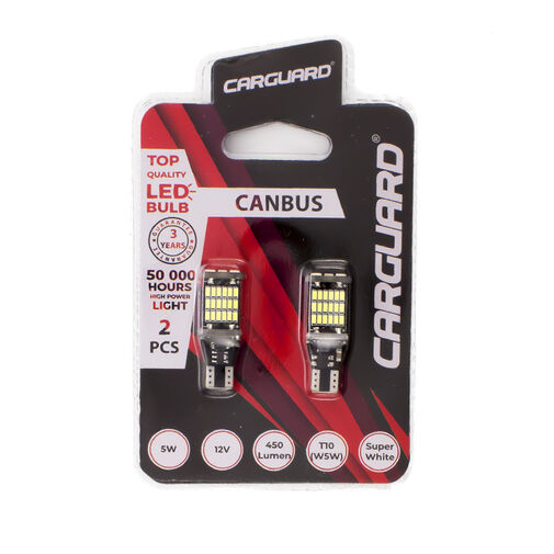50778 • Autós LED - CAN131 - T10 (W5W) - 450 lm - can-bus - SMD - 5W - 2 db / bliszter