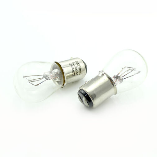 50805 • Autós duplaszálú izzó - BAA106 BAZ15D-P21/4W - 12V - 2 db / bliszter