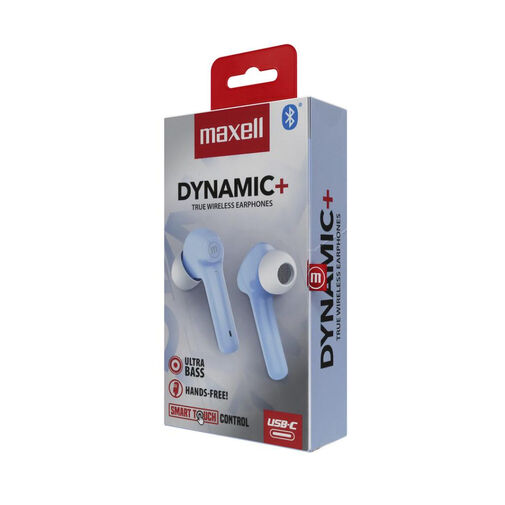 52043BL • Maxell BT Dynamic+TWS fülhallgató - kék
