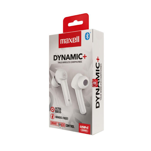 52043WH • Maxell BT Dynamic+TWS fülhallgató - fehér
