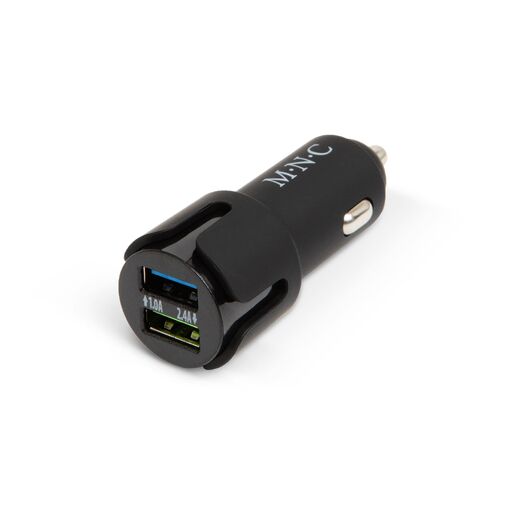 54931BK • Autós szivargyújtó adapter - 2 x USB aljzattal - 2,4 A - Fekete