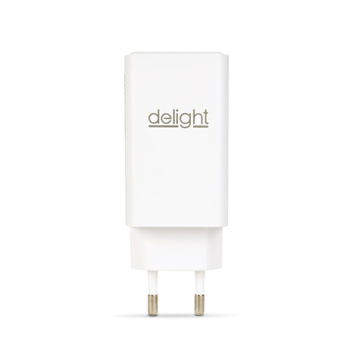 55042 • Hálózati Adapter - USB-A 20W + Type-C PD45W gyorstöltéssel - fehér