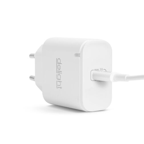 55046WH • Adapter - Type-C - gyorstöltő, PD20W - fehér